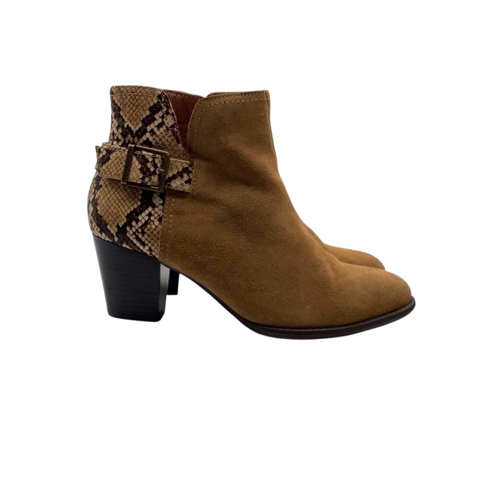 Vionic Tan Ankle Booties size 9